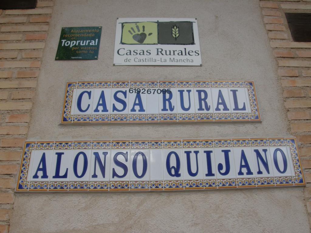 Casa Rural Alonso Quijano Argamasilla de Alba Buitenkant foto